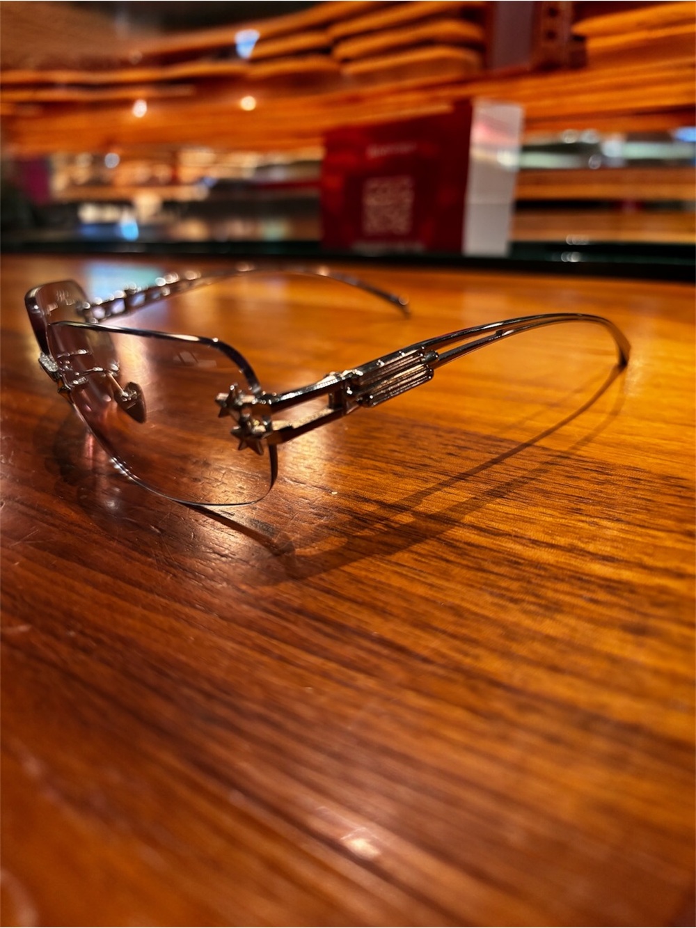Gentle Monster Jennie Jentle Salon Glitter ii Sunglasses Silver Clear Gradient - Picture 5 of 16